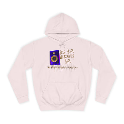 Bass, Bass wir brauchen Bass! Audio Vibes Hoodie | Unisex