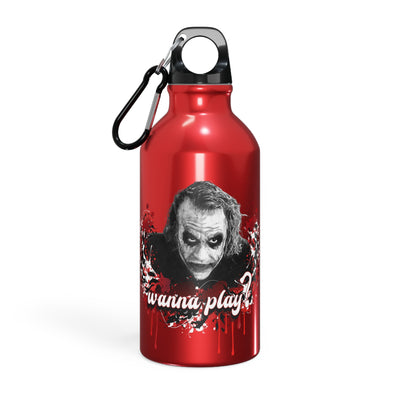 Joker -"wanna play?" Oregon Sport Bottle with Unique Art -Flasche