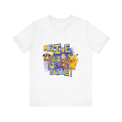 Pokemon Skills Unisex Tee, Fun Casual Shirt