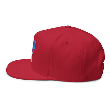 Flat Bill Cap - "You Can Go Your Own Way" Snapback