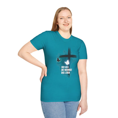 Faith-Inspired Unisex Softstyle T-Shirt – Spiritual, Jesus, Christian,