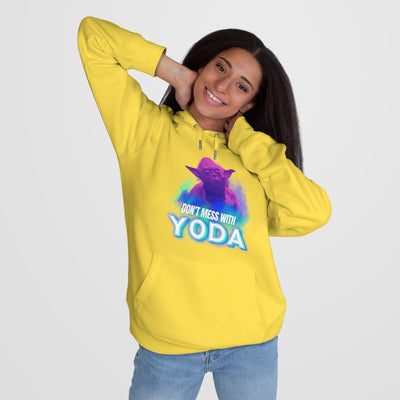 Don't Mess With Yoda Hooded Sweatshirt - starwars