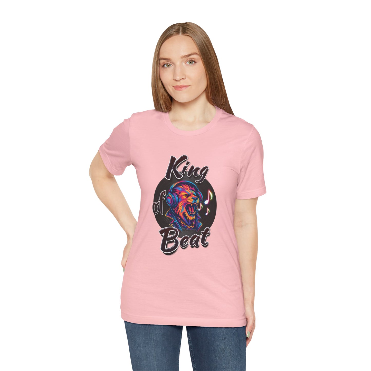 King of Beat Unisex Short Sleeve Tee - Music Lovers T-Shirt