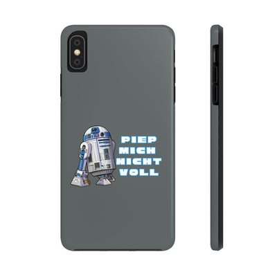 Tough Phone Case - R2-D2 Design with "DON'T BEEP ME"