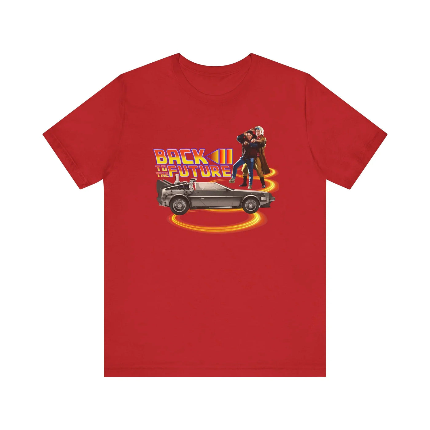 Retro Back to the Future Tee - Unisex Short Sleeve Shirt