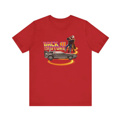 Retro Back to the Future Tee - Unisex Short Sleeve Shirt