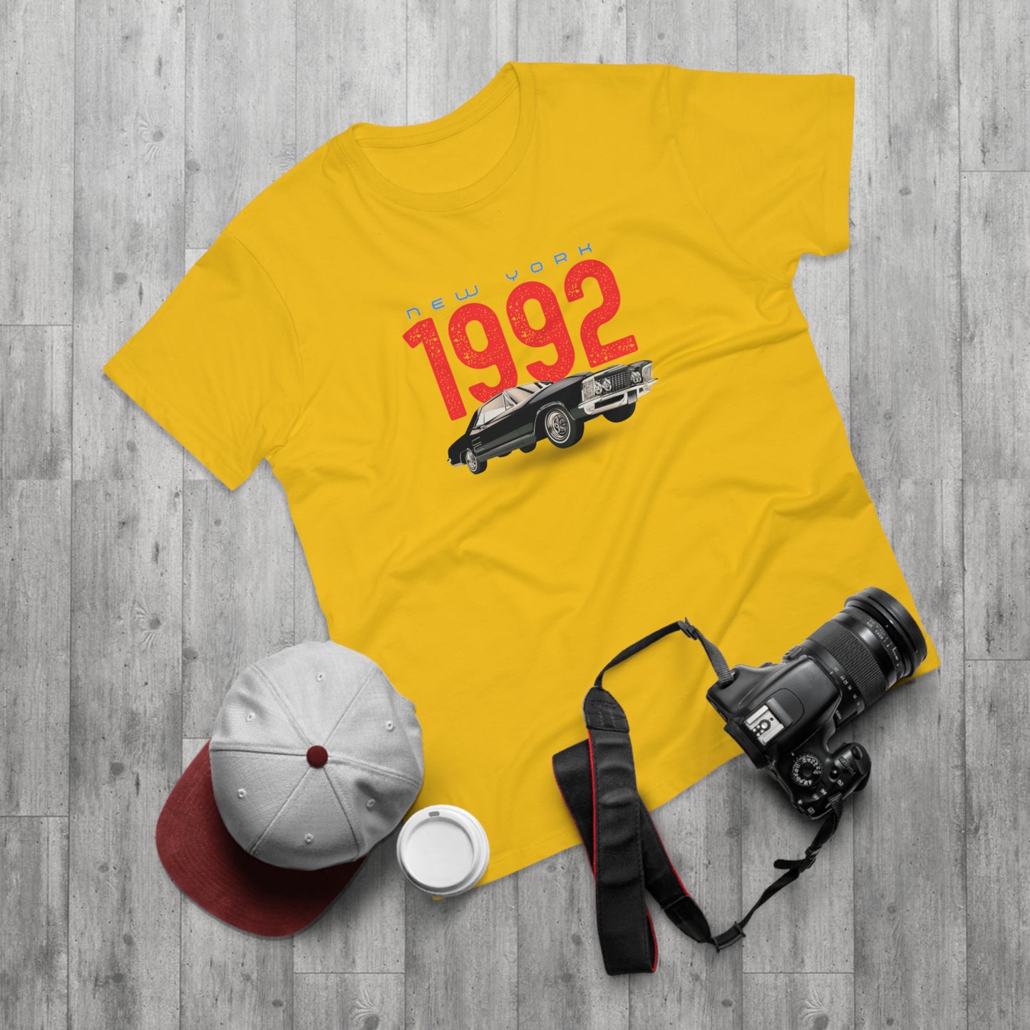 Vintage Vibes  New York 1992 T-Shirt for Men