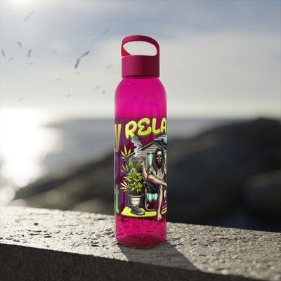 Chic Water Bottle -Wasserflasche  Why not just relax