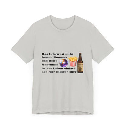 Pommes, Disco & Bier Shirt- Unisex