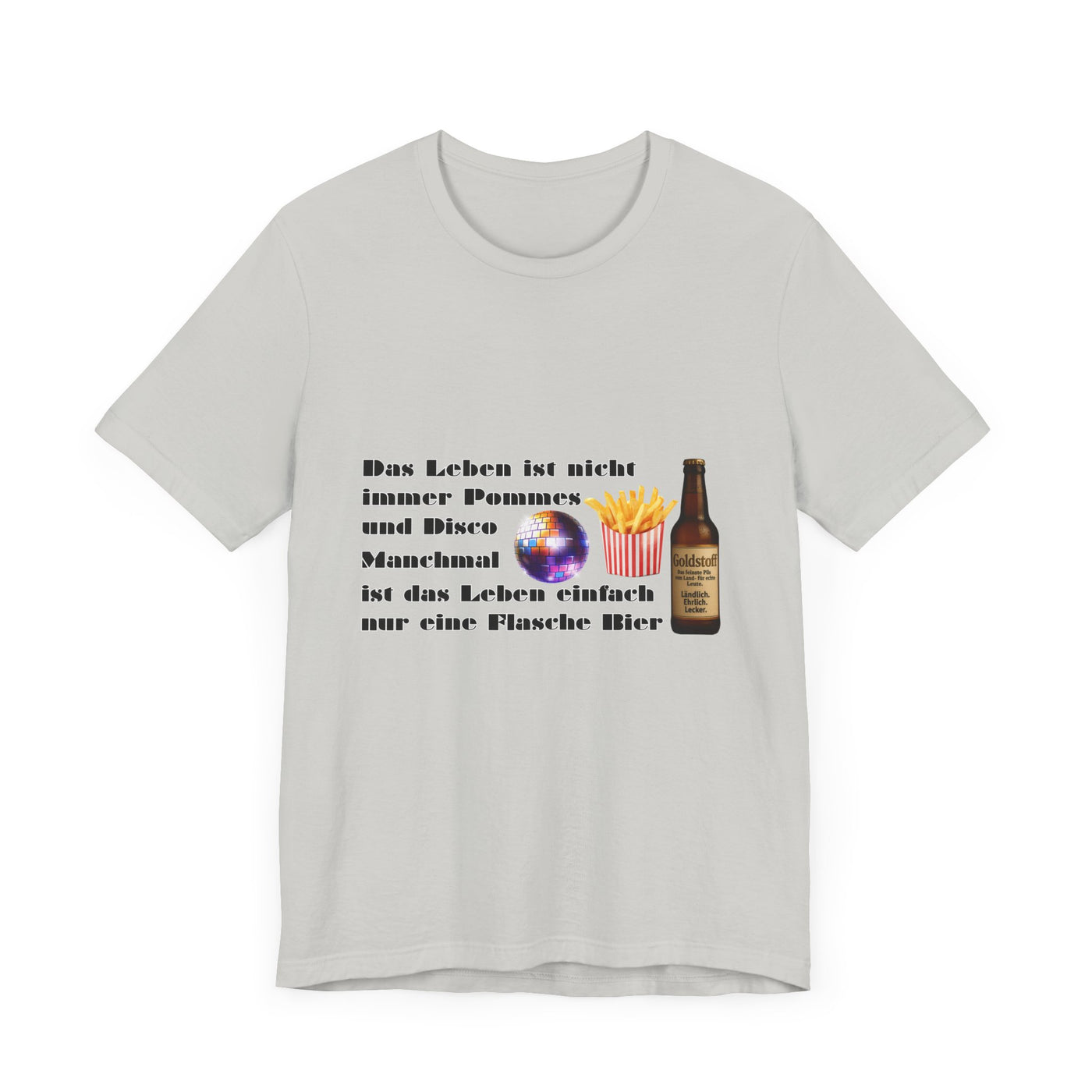 Fries, Disco &amp; Beer Shirt- Unisex