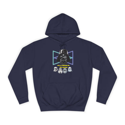 Star Wars unisex Hoodie - Darth Vader &amp; Stormtrooper Design All i need is my gang