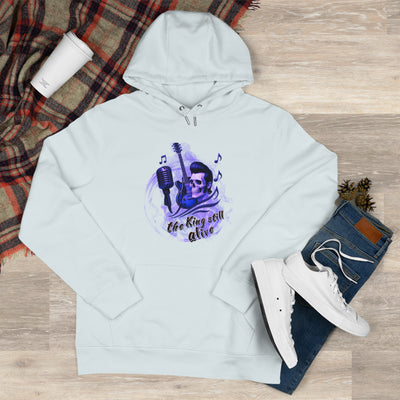 Rock 'n' Roll King Hooded Sweatshirt - 'The King Still Alive' Graphic