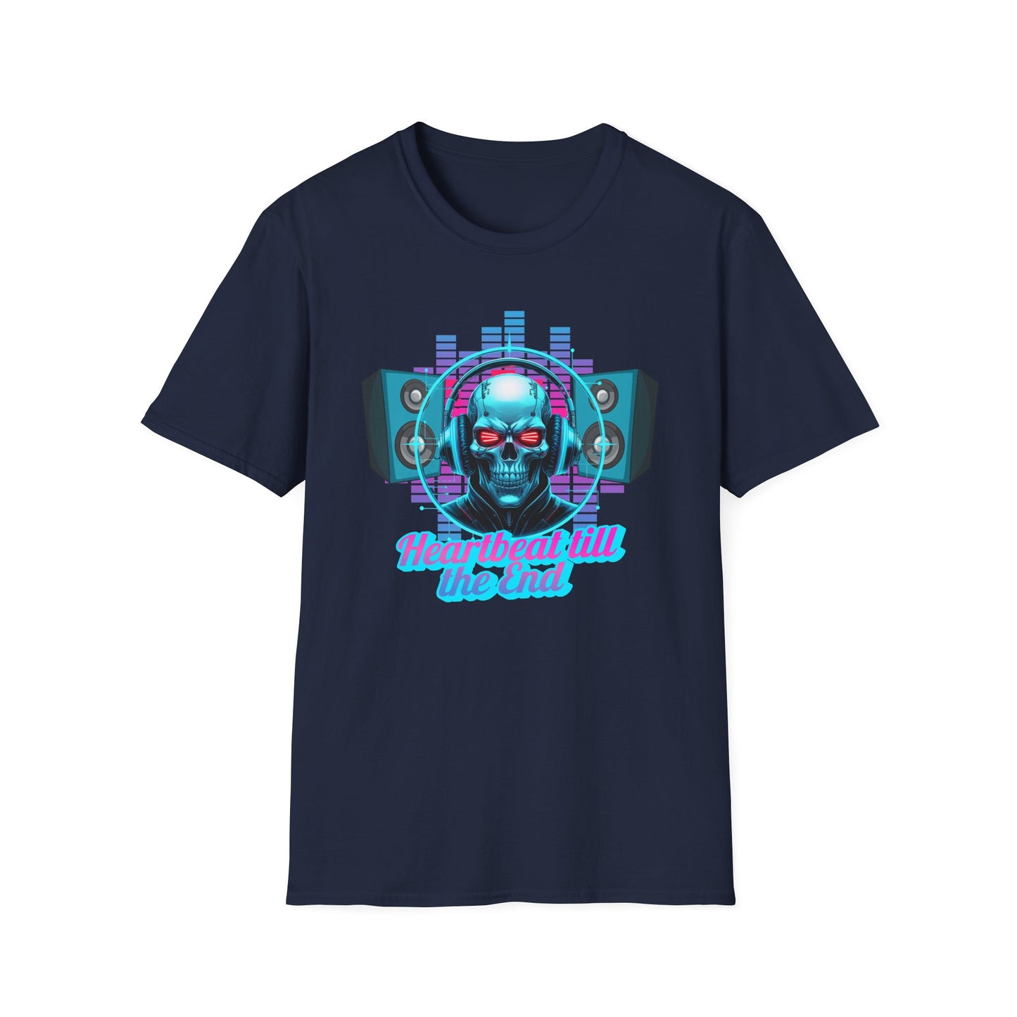 Heartbeat Till The End Unisex Softstyle T-Shirt