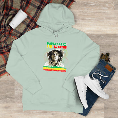 Music Is Life King Hooded Sweatshirt | Perfect for music lovers