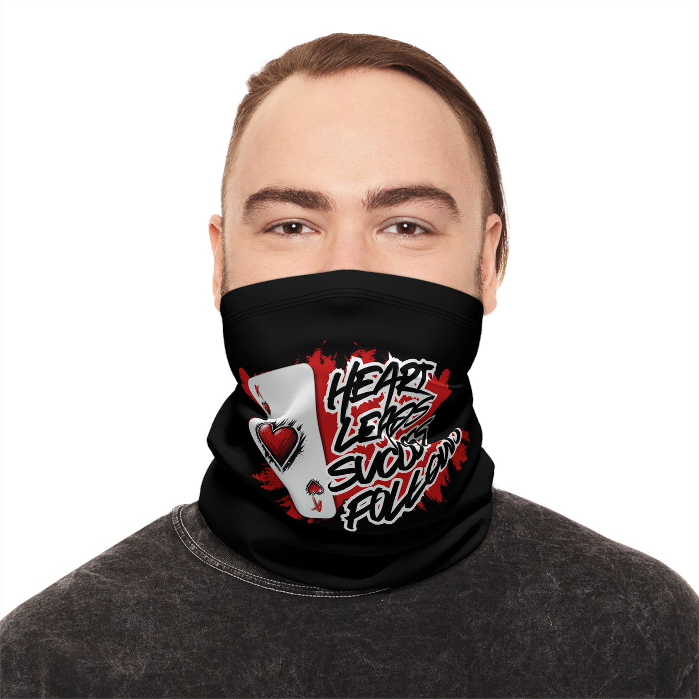 Heart Leads Success... Halstuch necktowel