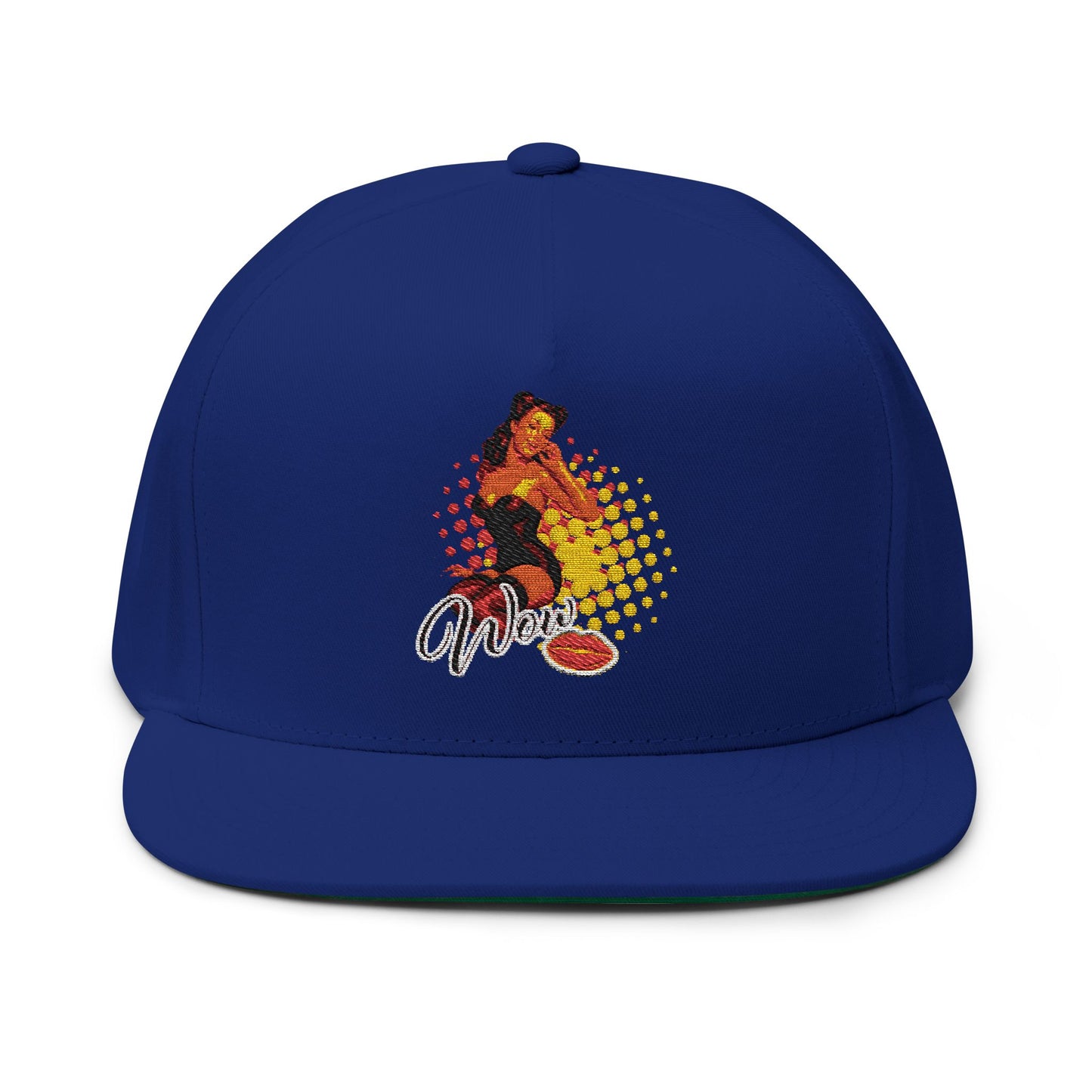 Trust in You Embroidered Flat Bill Cap - Motivational Hat for Confidence & Style