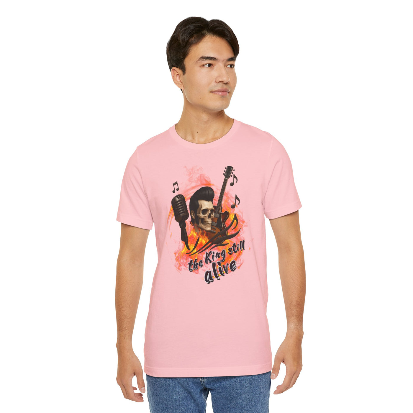 Music Vibes Unisex Jersey Tee - 'The King Still Alive' Graphic T-Shirt