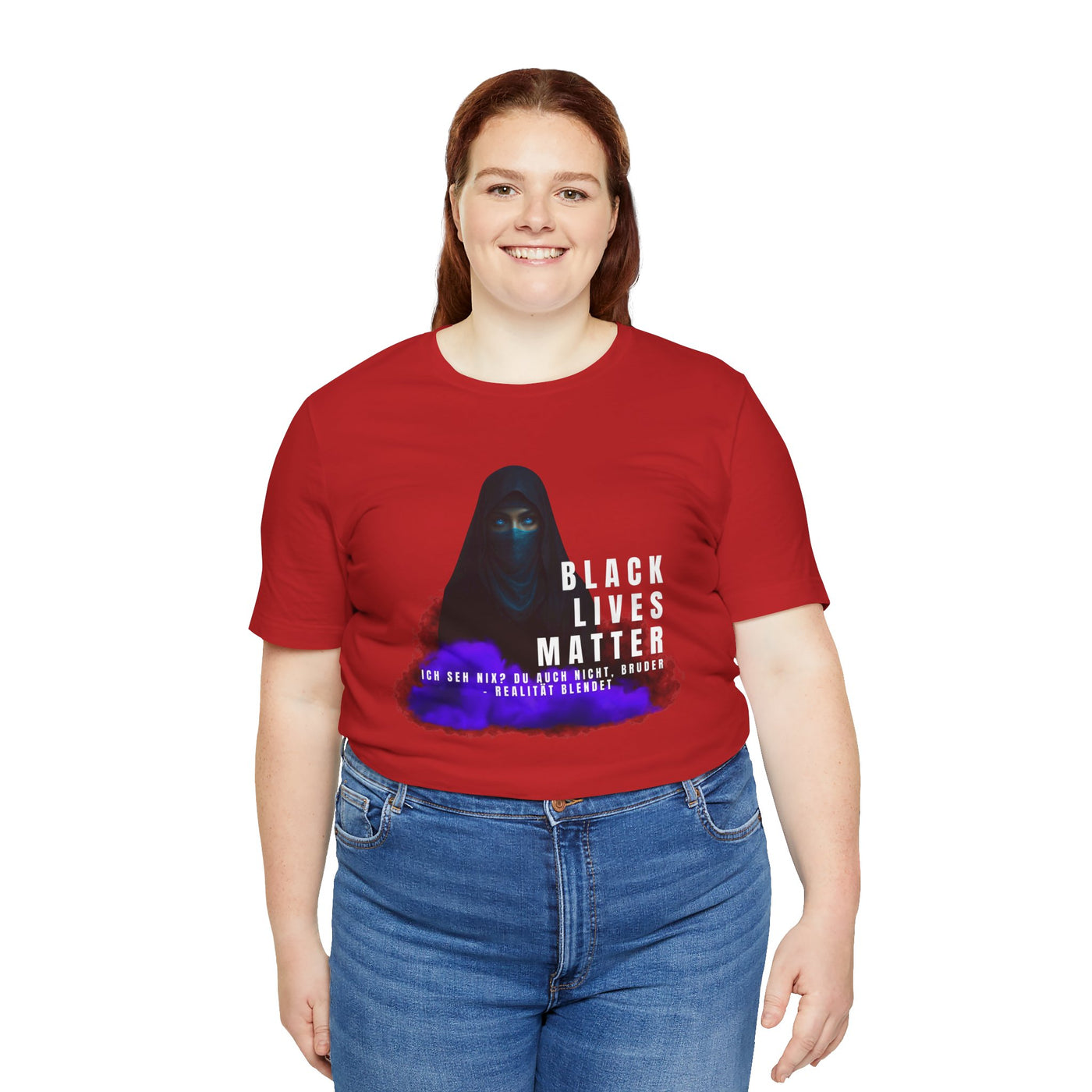 Black life matters -I don't see anything- neither do you, brother- Reality blinds- Statement Shirt