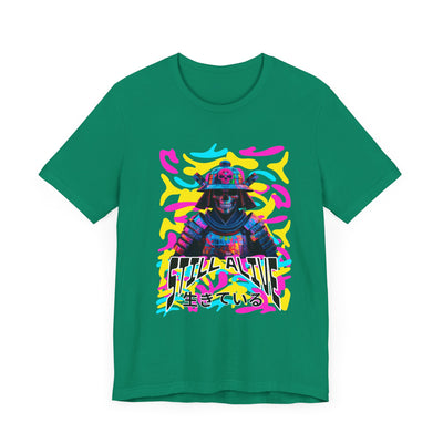 Samurai Still alive Shirt - mit Japanischer Schrift