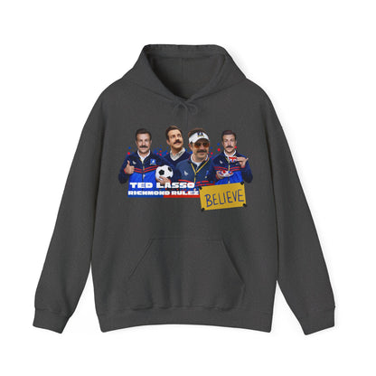 Ted Lasso "Believe" Hooded Sweatshirt - Unisex Heavy Blend™