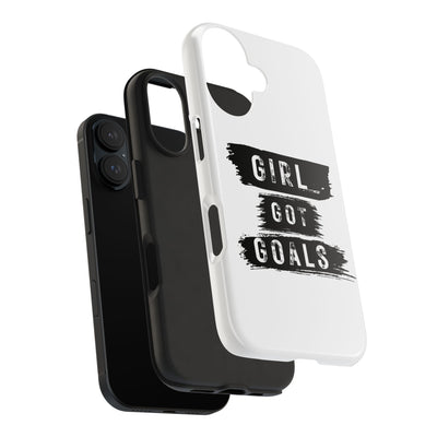 Handyhülle  Phone Case - "Girl Got Goals" - Stylish Protection for Ambitious Women