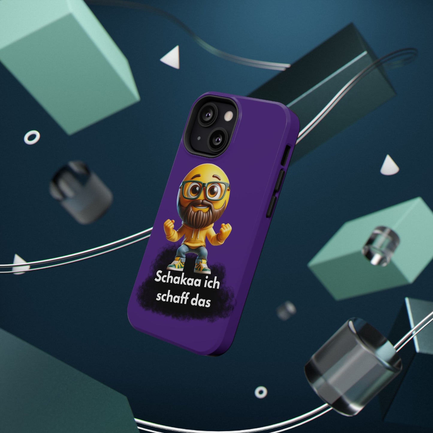 Motivational Impact-Resistant Phone Case - "Schakaa I can do it"