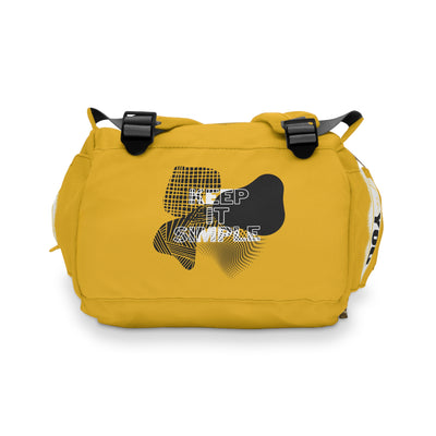 Stay Positive Multifunctional Diaper Backpack - Motivational bag or multifunctional bag