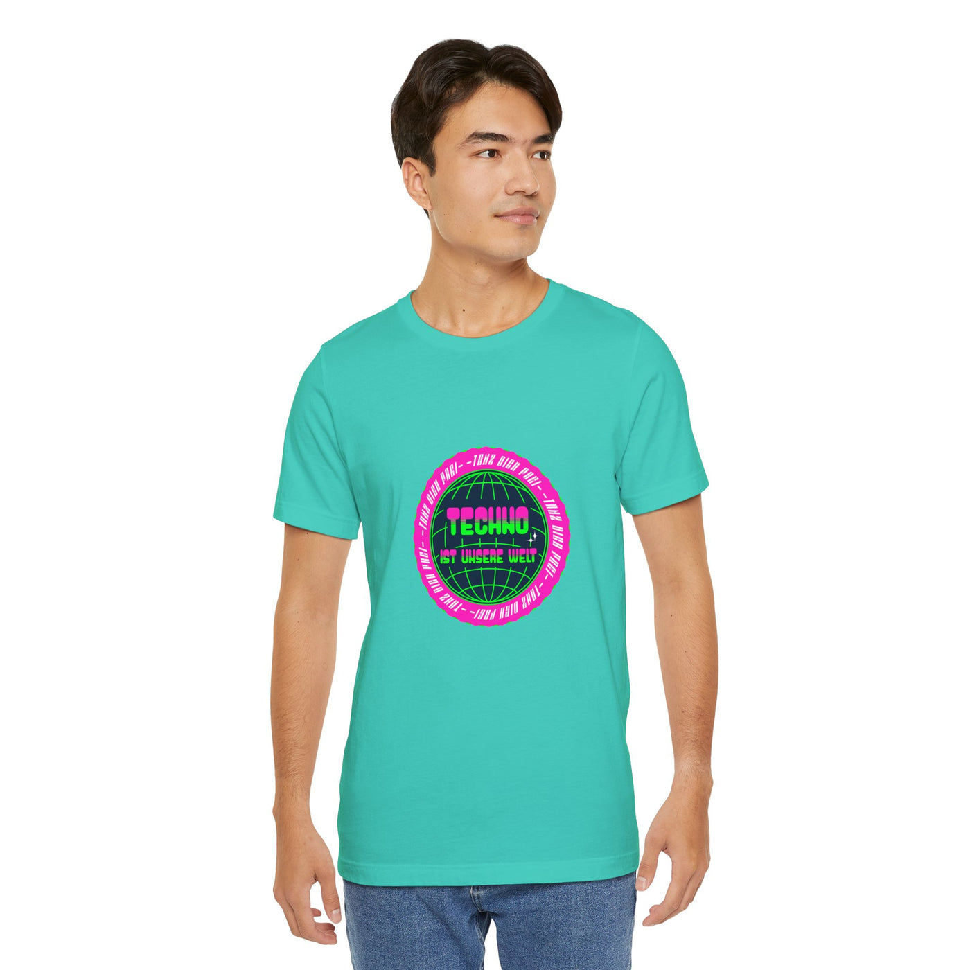 Tanz dich frei - Retro Techno Vibe Unisex Tee, Dance Party Shirt, Gift for Ravers, Festival Fashion,