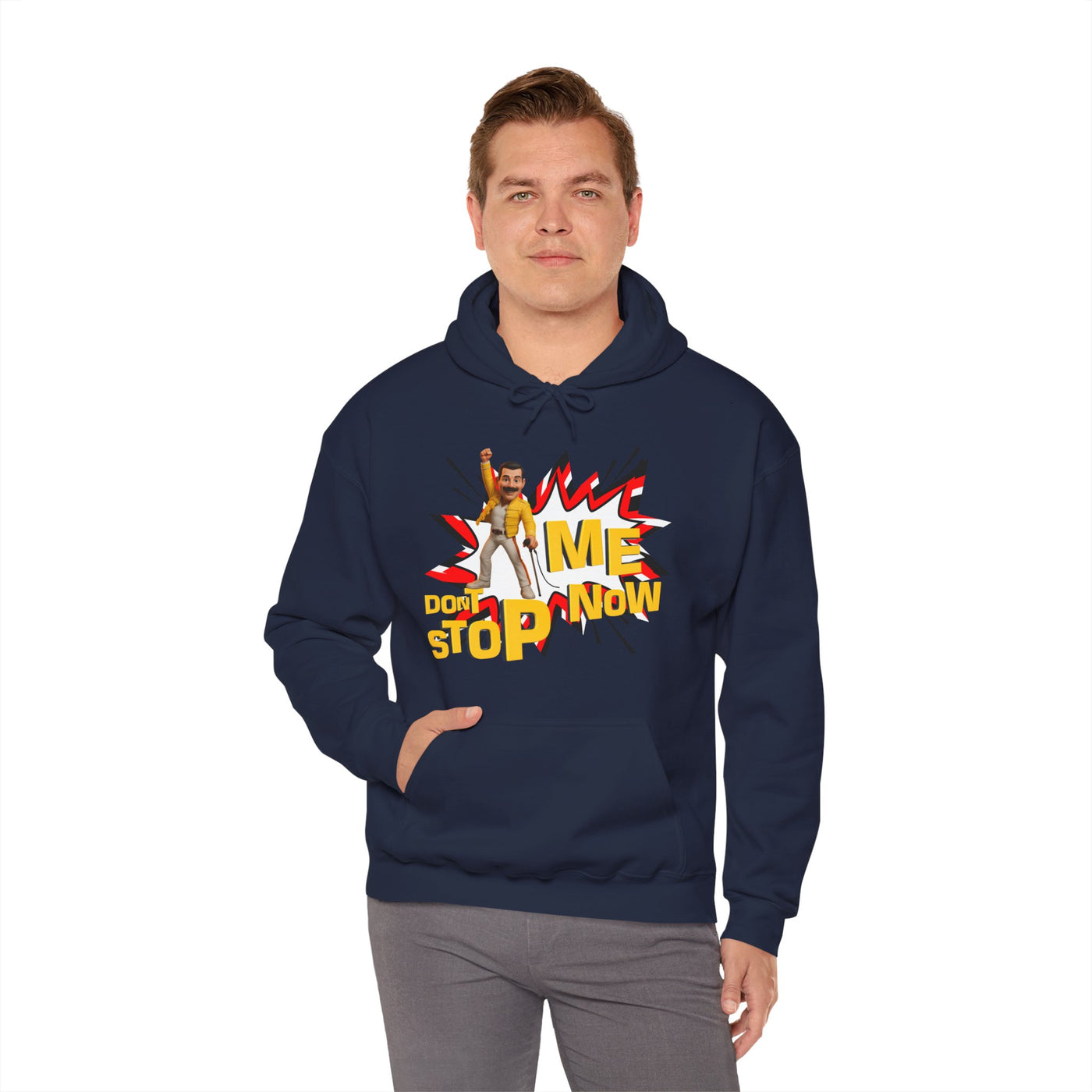 Freddie Hoodie, Unisex Sweatshirt for Music Lovers