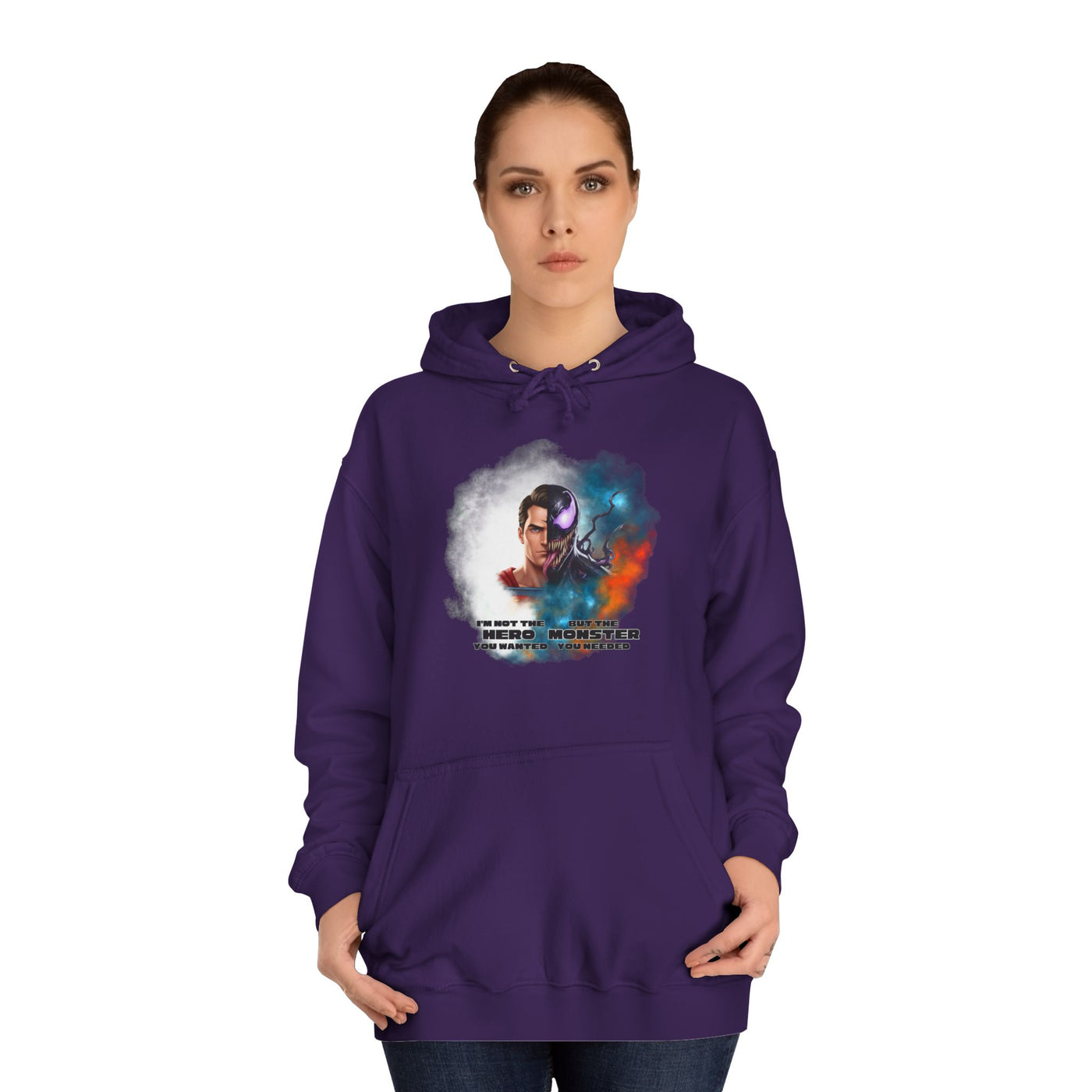 Superman meets Venom Hoodie