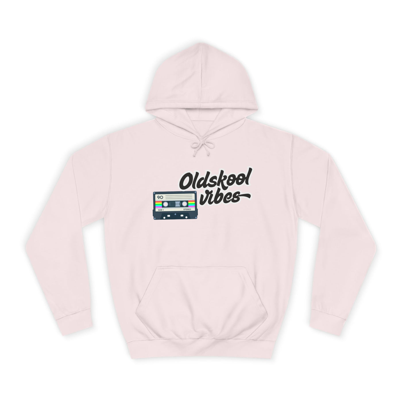 Oldskool Vibes- Hooded Sweatshirt - 'Oldskool' Graphic