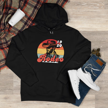 Retro Rodeo King Sweatshirt, Cowboy Hoodie, Western Apparel, Gift for Ranchers, Rodeo Fans, Cozy Hoodie for Men