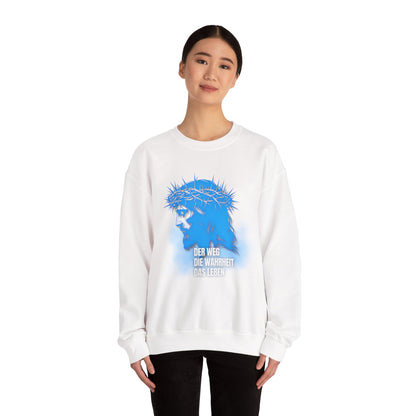 Sweatshirt Jesus "Der Weg - Die Wahrheit - Das Leben"