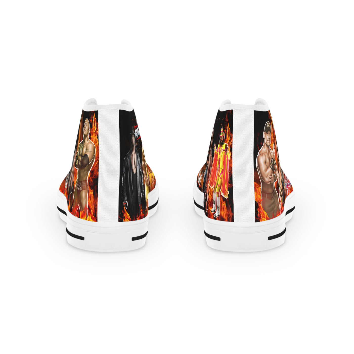 WWE, Wrestling Legenden The Rock, Hulk Hogan, Undertaker High Top Sneakers