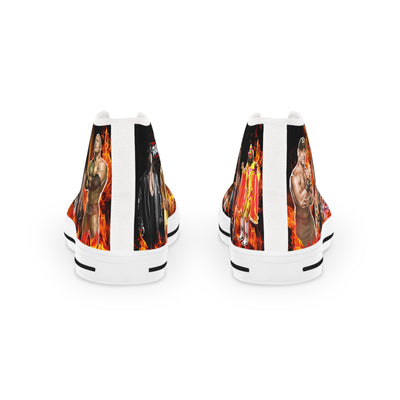 WWE, Wrestling Legenden The Rock, Hulk Hogan, Undertaker High Top Sneakers