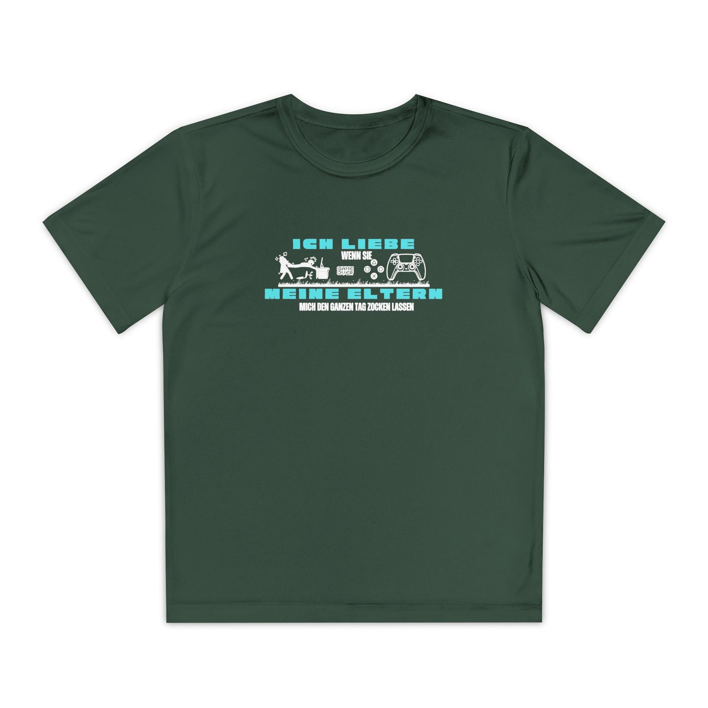 I love my parents - if I can play games all day... Fun Shirt