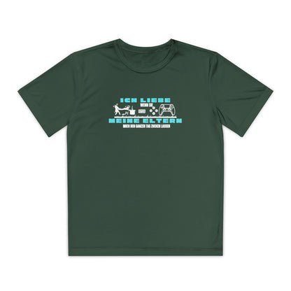 I love my parents - if I can play games all day... Fun Shirt