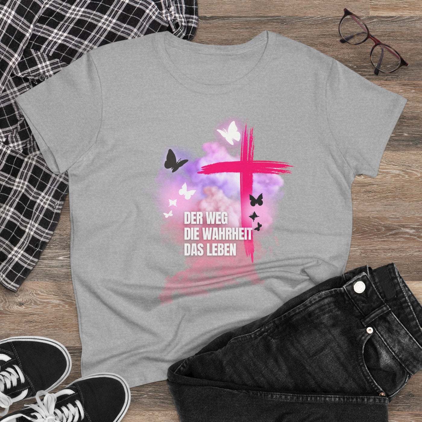 Faith-Inspired Women's Tee - Jesus