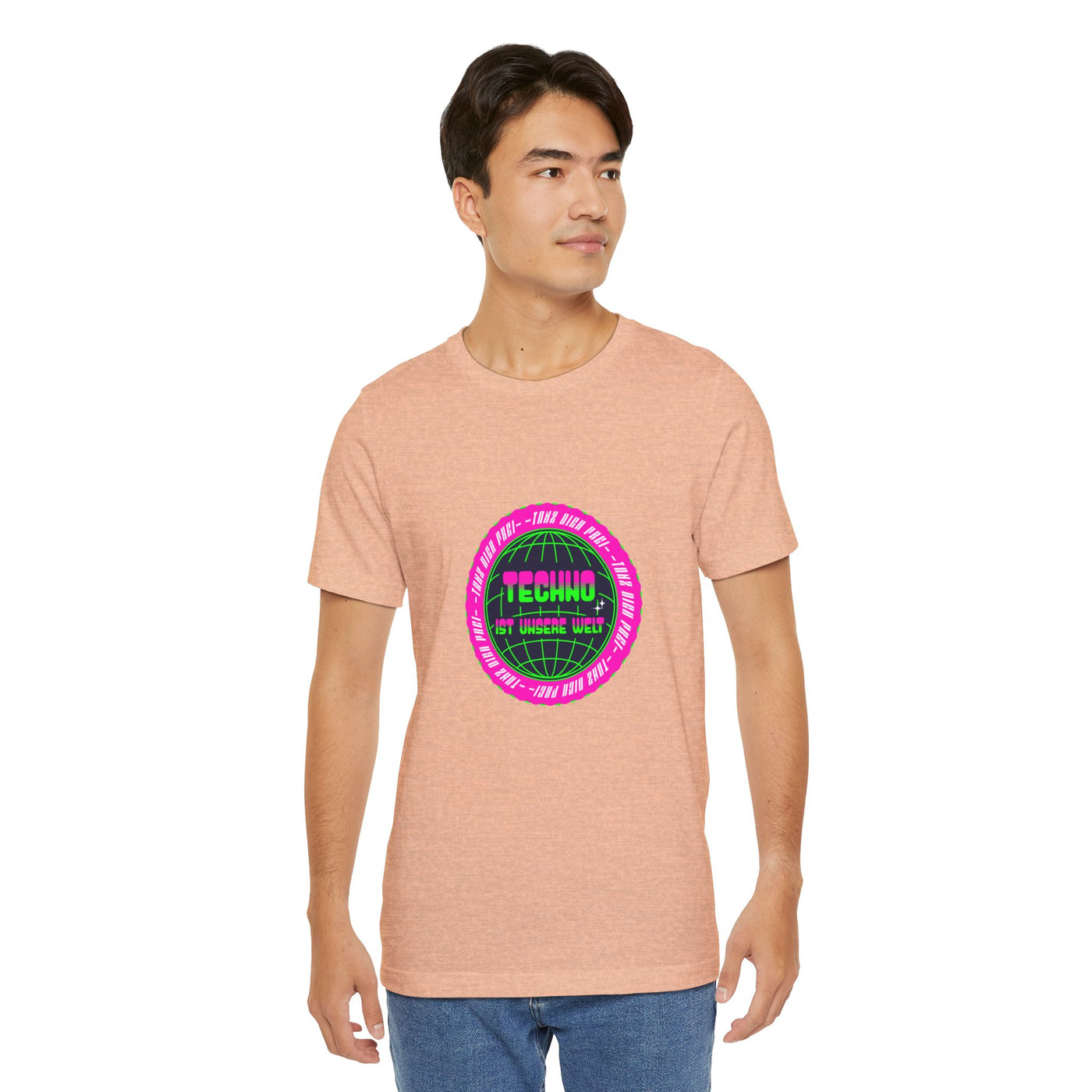 Tanz dich frei - Retro Techno Vibe Unisex Tee, Dance Party Shirt, Gift for Ravers, Festival Fashion,