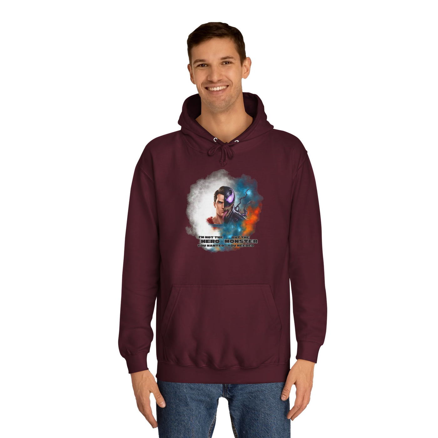 Superman meets Venom Hoodie