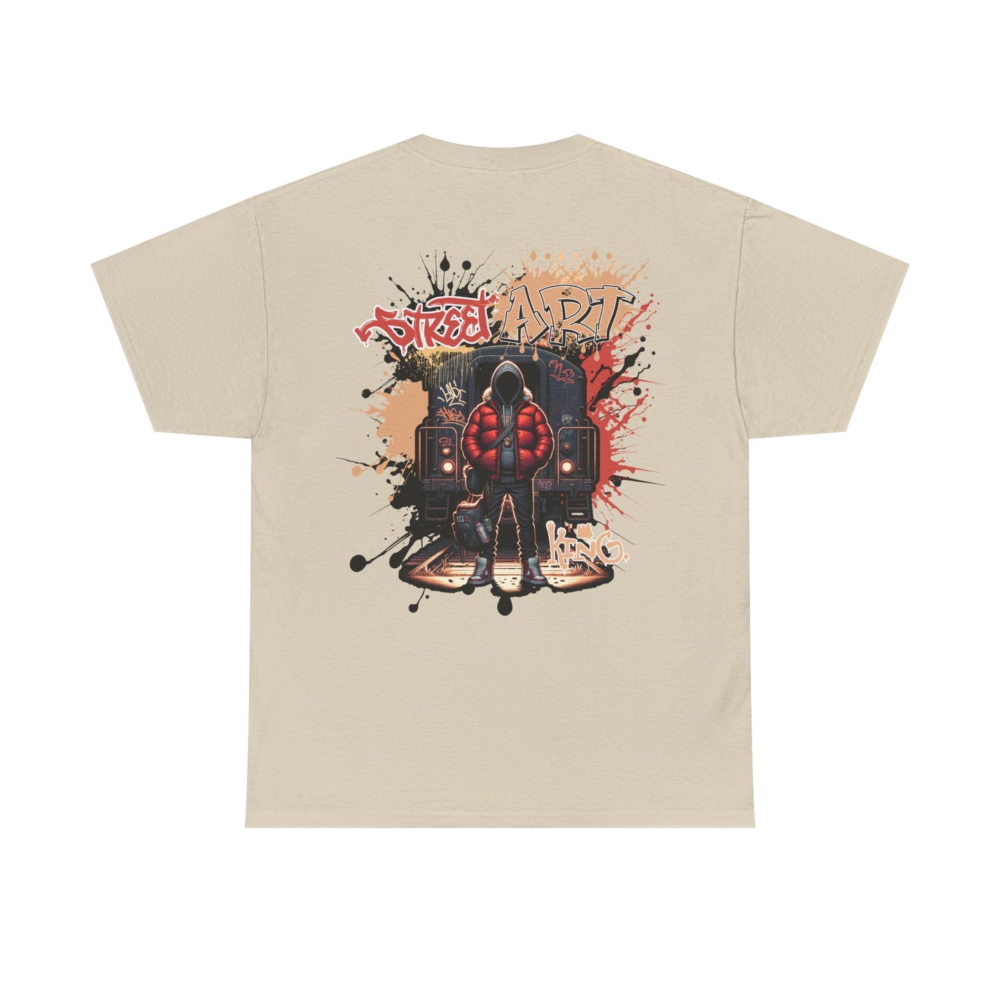 Urban Street Art Tee, Graphic T-Shirt, Casual Wear, Artistic Gift, Street Style Top, Hip-Hop Fashion Shirt Unisex - Graffiti