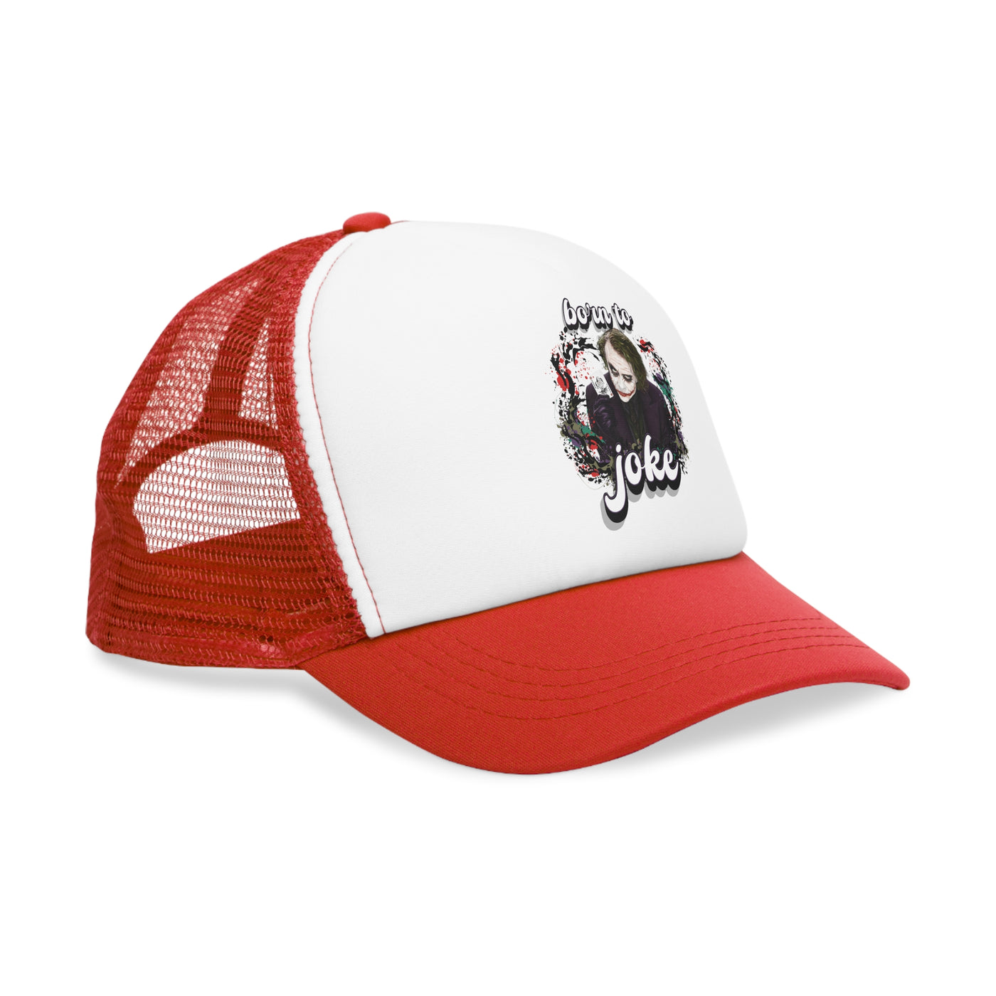 Joker Mesh Cap, Graphic Trucker Hat