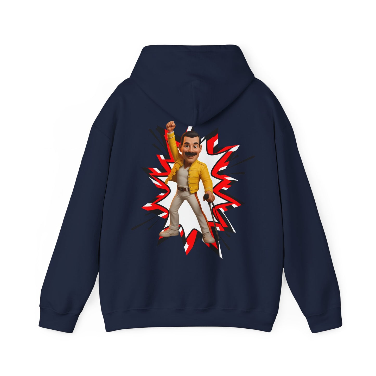 Freddie Hoodie, Unisex Sweatshirt for Music Lovers