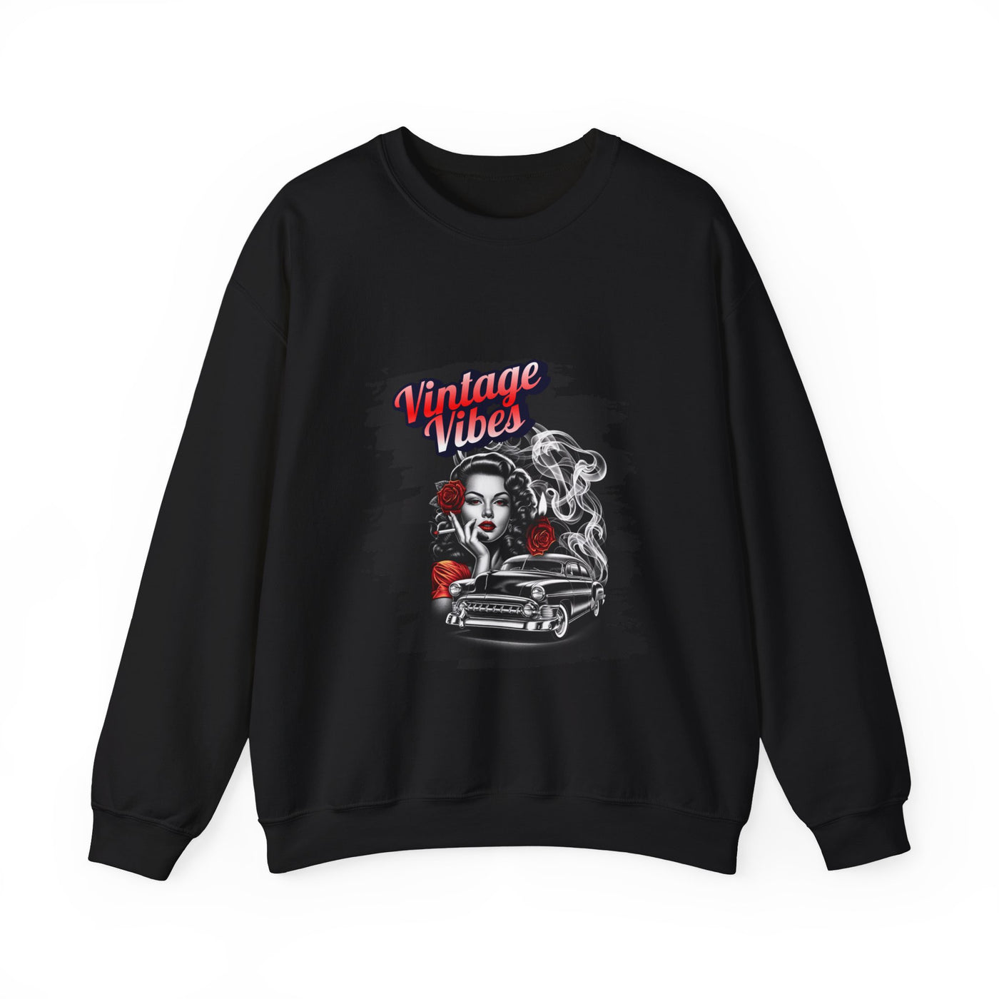 Vintage Vibes Unisex Sweatshirt, Retro
