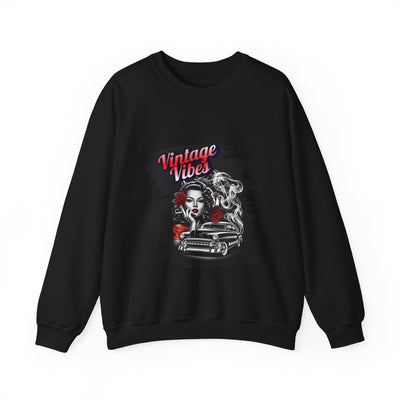 Vintage Vibes Unisex Sweatshirt, Retro