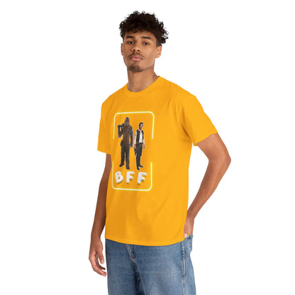 BFF Chewbacca & Han Solo Unisex Heavy Cotton Shirt