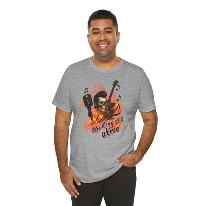 Music Vibes Unisex Jersey Tee - 'The King Still Alive' Graphic T-Shirt