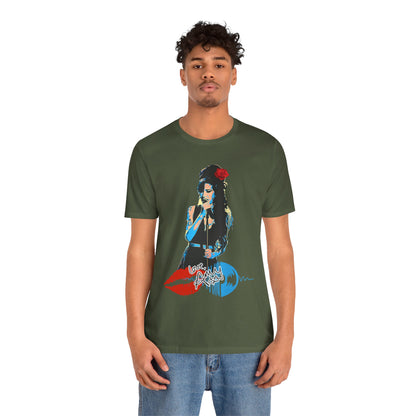 Amy Vintage-Inspired Music Lover's e T-Shirt
