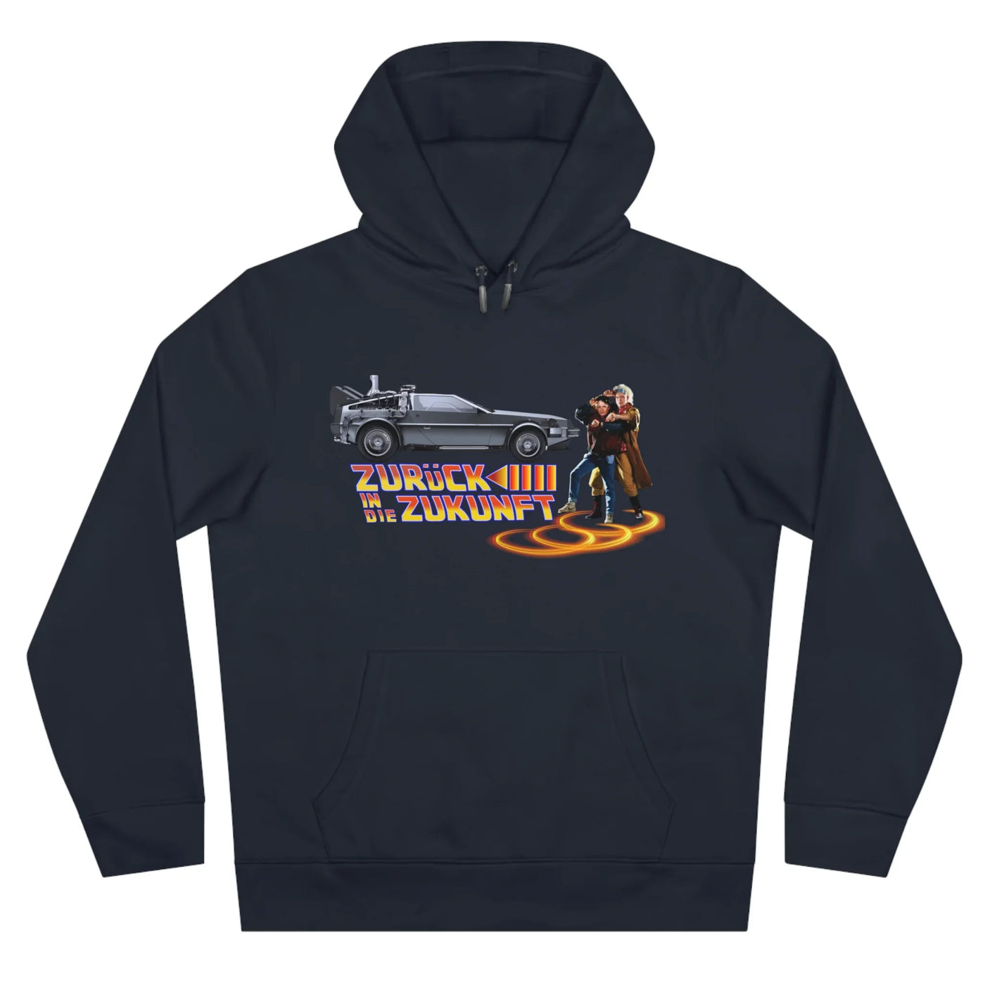 Back to the future - King Hooded Sweatshirt - Perfect for Movie Lovers and Casual Comfort 