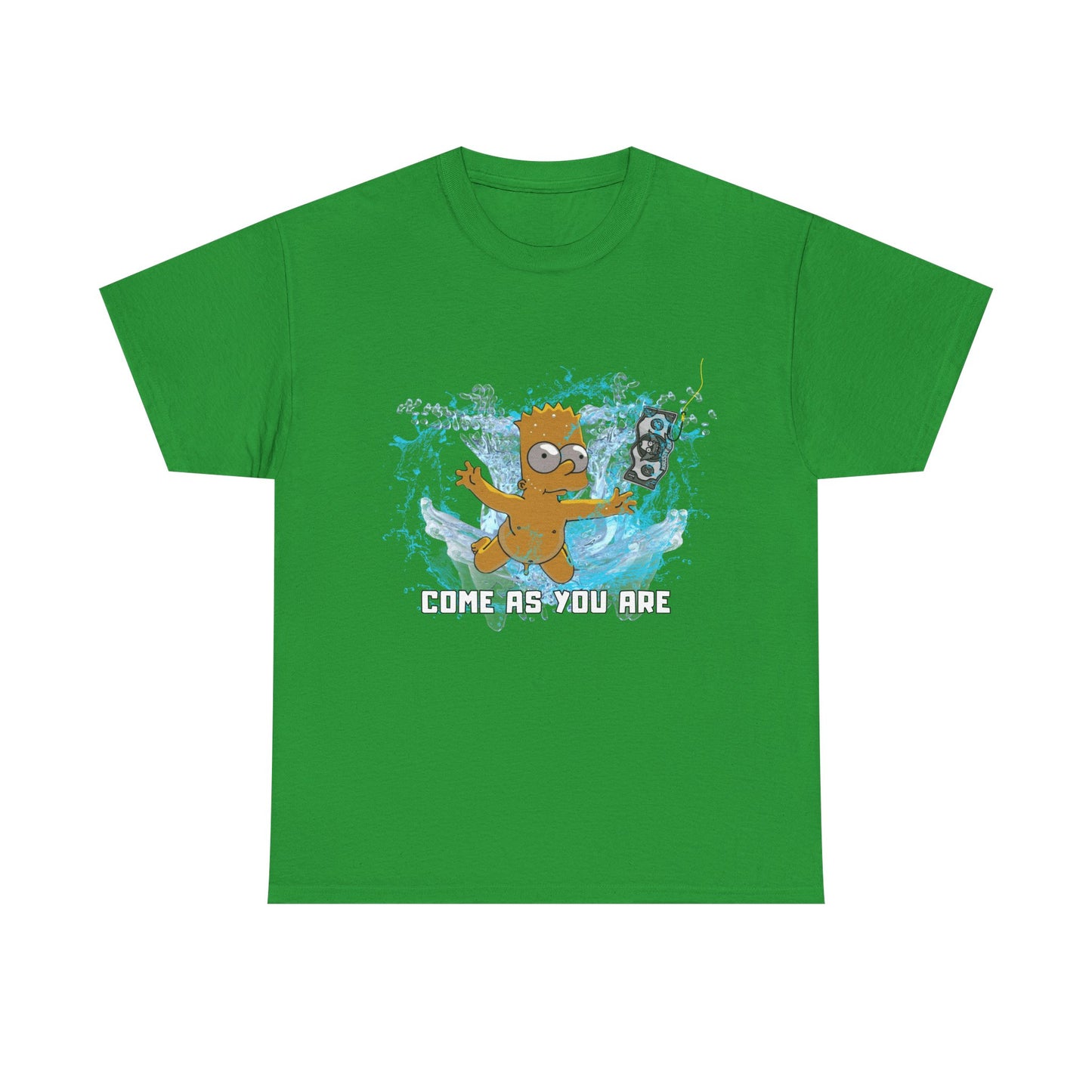 Come As You Are Unisex Shirt Bart Simpson